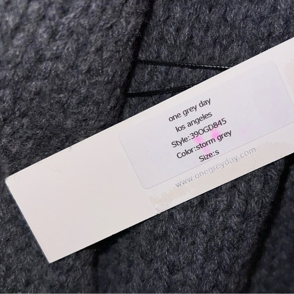 One Grey Day Sweater - Size Small​ - Picture 2 of 2